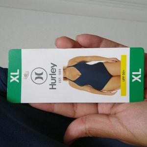 Hurley brand new one piece bathing suit